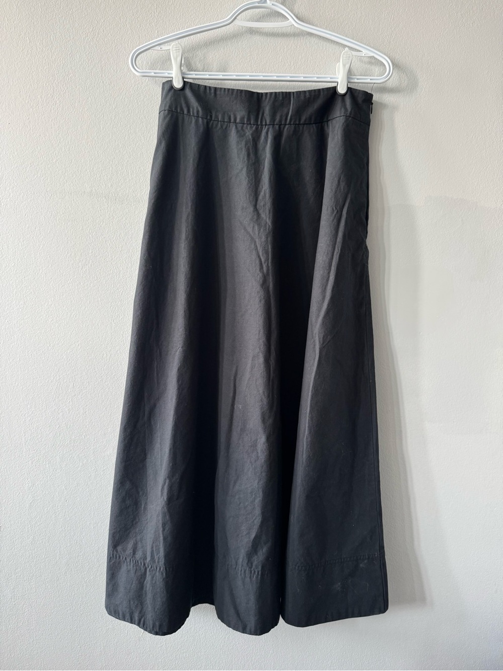 Banana Republic Black Maxi A-Line Skirt